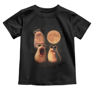 Marcus The Worm Meme Toddler T Shirt Funny Howling At Moon TS14 Black Print Your Wear