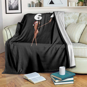 67 Six Seven Christmas Throw Blanket Marcus The Worm Meme - Print Your Wear