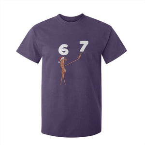 67 Six Seven Christmas T Shirt For Kid Marcus The Worm Meme TS14 Purple Print Your Wear