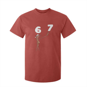 67 Six Seven Christmas T Shirt For Kid Marcus The Worm Meme TS14 Red Print Your Wear
