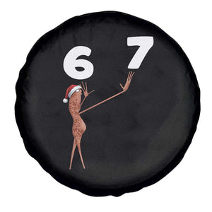 67 Six Seven Christmas Spare Tire Cover Marcus The Worm Meme - Print Your Wear