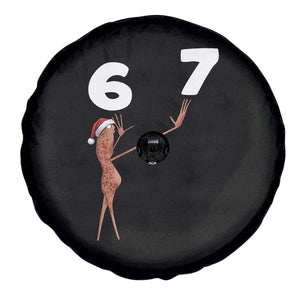 67 Six Seven Christmas Spare Tire Cover Marcus The Worm Meme TS14 Print Your Wear