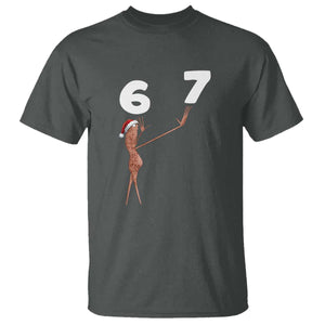 67 Six Seven Christmas T Shirt Marcus The Worm Meme TS14 Dark Heather Print Your Wear