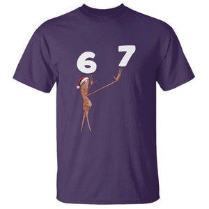 67 Six Seven Christmas T Shirt Marcus The Worm Meme TS14 Purple Print Your Wear