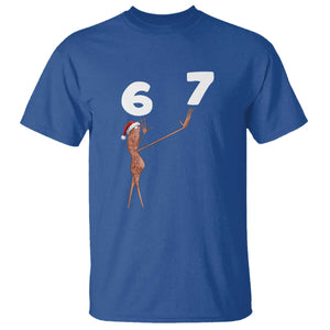 67 Six Seven Christmas T Shirt Marcus The Worm Meme TS14 Royal Blue Print Your Wear