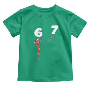 67 Six Seven Christmas Toddler T Shirt Marcus The Worm Meme TS14 Irish Green Print Your Wear