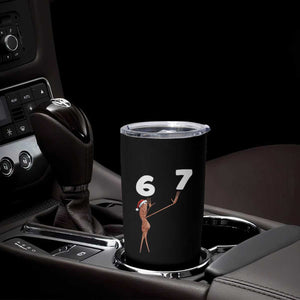 67 Six Seven Christmas Tumbler Cup Marcus The Worm Meme - Print Your Wear