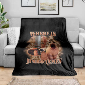Marcus The Worm Meme Throw Blanket Where Is Jimbo James TS14 Print Your Wear