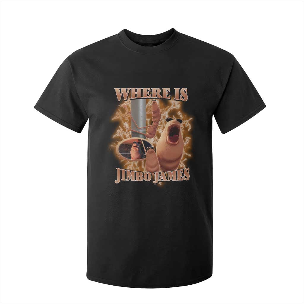 Marcus The Worm Meme T Shirt For Kid Where Is Jimbo James TS14 Black Print Your Wear