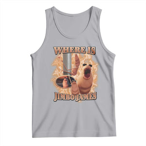 Marcus The Worm Meme Tank Top Where Is Jimbo James TS14 Athletic Heather Print Your Wear