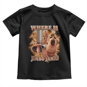Marcus The Worm Meme Toddler T Shirt Where Is Jimbo James TS14 Black Print Your Wear