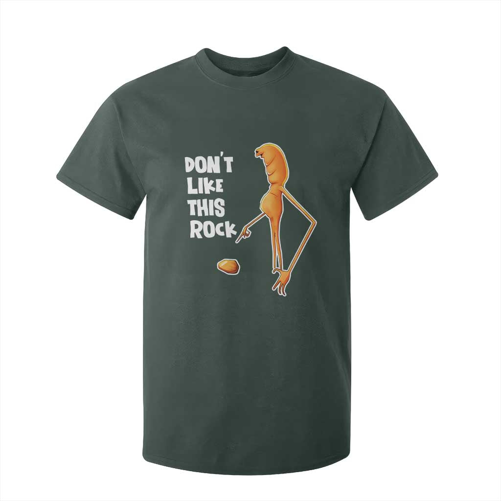 Marcus The Worm Meme T Shirt For Kid Do Not Like This Rock TS14 Dark Forest Green Print Your Wear