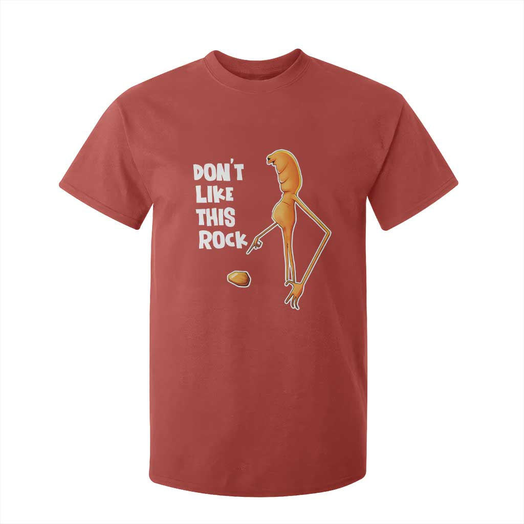 Marcus The Worm Meme T Shirt For Kid Do Not Like This Rock TS14 Red Print Your Wear