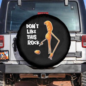 Marcus The Worm Meme Spare Tire Cover Do Not Like This Rock TS14 No hole Black Print Your Wear