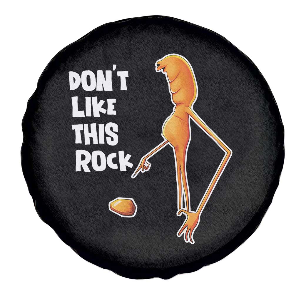 Marcus The Worm Meme Spare Tire Cover Do Not Like This Rock TS14 Print Your Wear