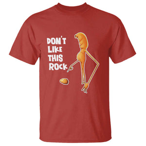 Marcus The Worm Meme T Shirt Do Not Like This Rock TS14 Red Print Your Wear