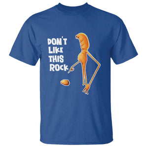 Marcus The Worm Meme T Shirt Do Not Like This Rock TS14 Royal Blue Print Your Wear