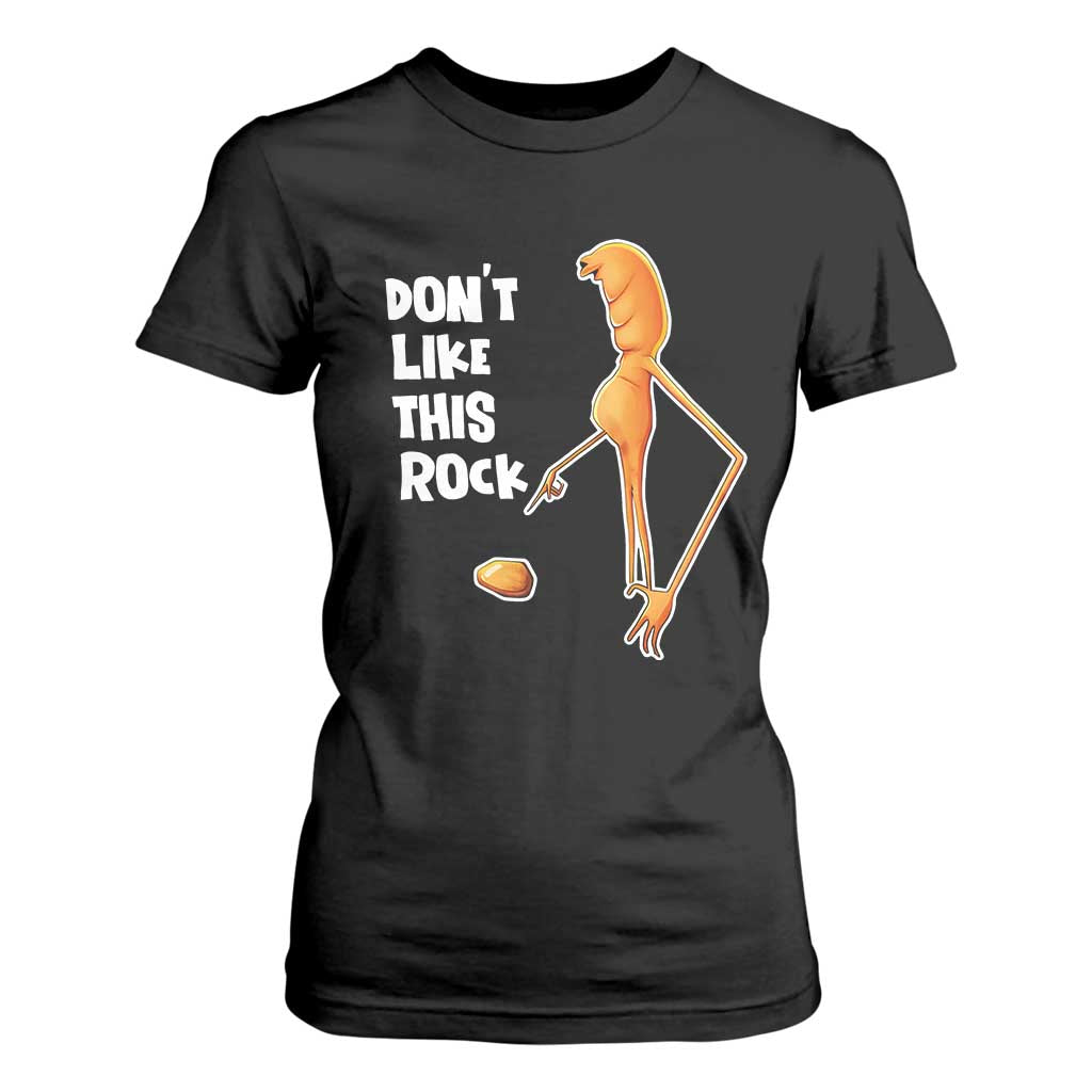 Marcus The Worm Meme T Shirt For Women Do Not Like This Rock TS14 Black Print Your Wear