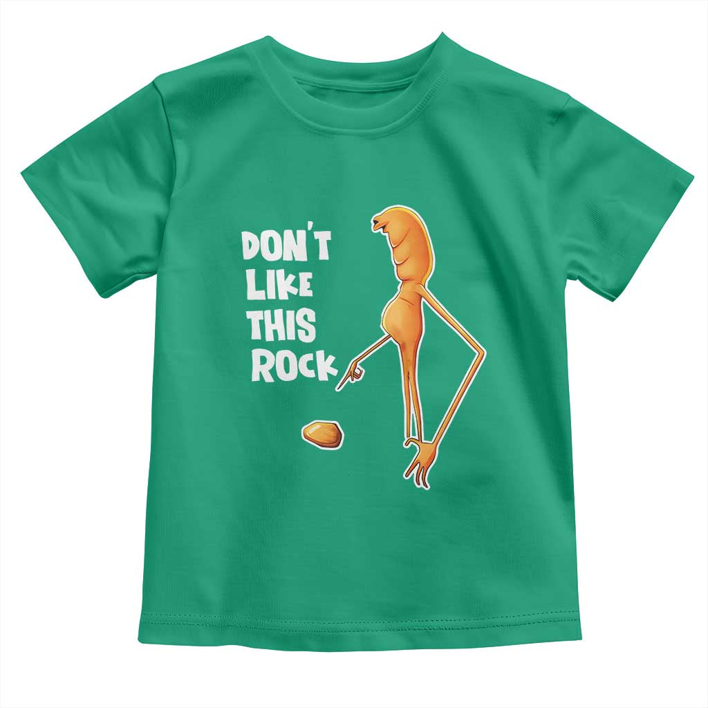 Marcus The Worm Meme Toddler T Shirt Do Not Like This Rock TS14 Irish Green Print Your Wear