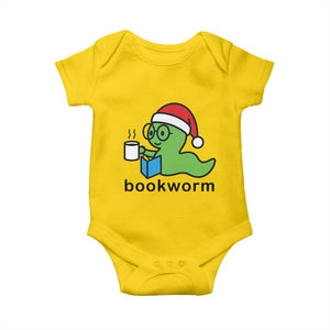 Bookworm Christmas Baby Onesie Reading Book Lover TS14 Daisy Print Your Wear