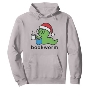 Bookworm Christmas Hoodie Reading Book Lover TS14 Ice Gray Print Your Wear