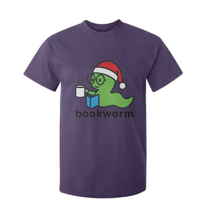 Bookworm Christmas T Shirt For Kid Reading Book Lover TS14 Purple Print Your Wear