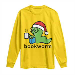 Bookworm Christmas Long Sleeve Shirt Reading Book Lover TS14 Daisy Print Your Wear