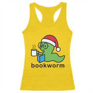Bookworm Christmas Racerback Tank Top Reading Book Lover TS14 Daisy Print Your Wear