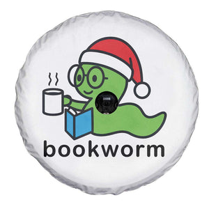 Bookworm Christmas Spare Tire Cover Reading Book Lover TS14 Print Your Wear