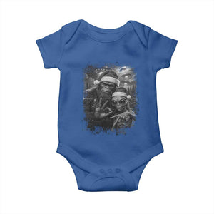 67 Six Seven Bigfoot Christmas Baby Onesie Sasquatch Ailen Selfie UFO Meme TS14 Royal Blue Print Your Wear
