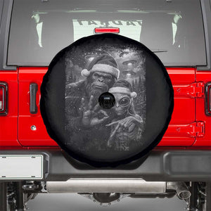 67 Six Seven Bigfoot Christmas Spare Tire Cover Sasquatch Ailen Selfie UFO Meme TS14 Black Print Your Wear