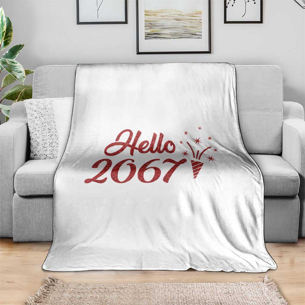 67 Six Seven Meme Throw Blanket New Year 2026 TS14 Print Your Wear