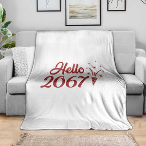 67 Six Seven Meme Throw Blanket New Year 2026 TS14 Print Your Wear