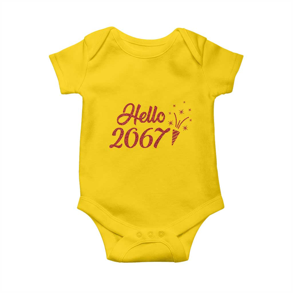 67 Six Seven Meme Baby Onesie New Year 2026 TS14 Daisy Print Your Wear