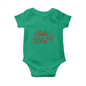67 Six Seven Meme Baby Onesie New Year 2026 TS14 Irish Green Print Your Wear