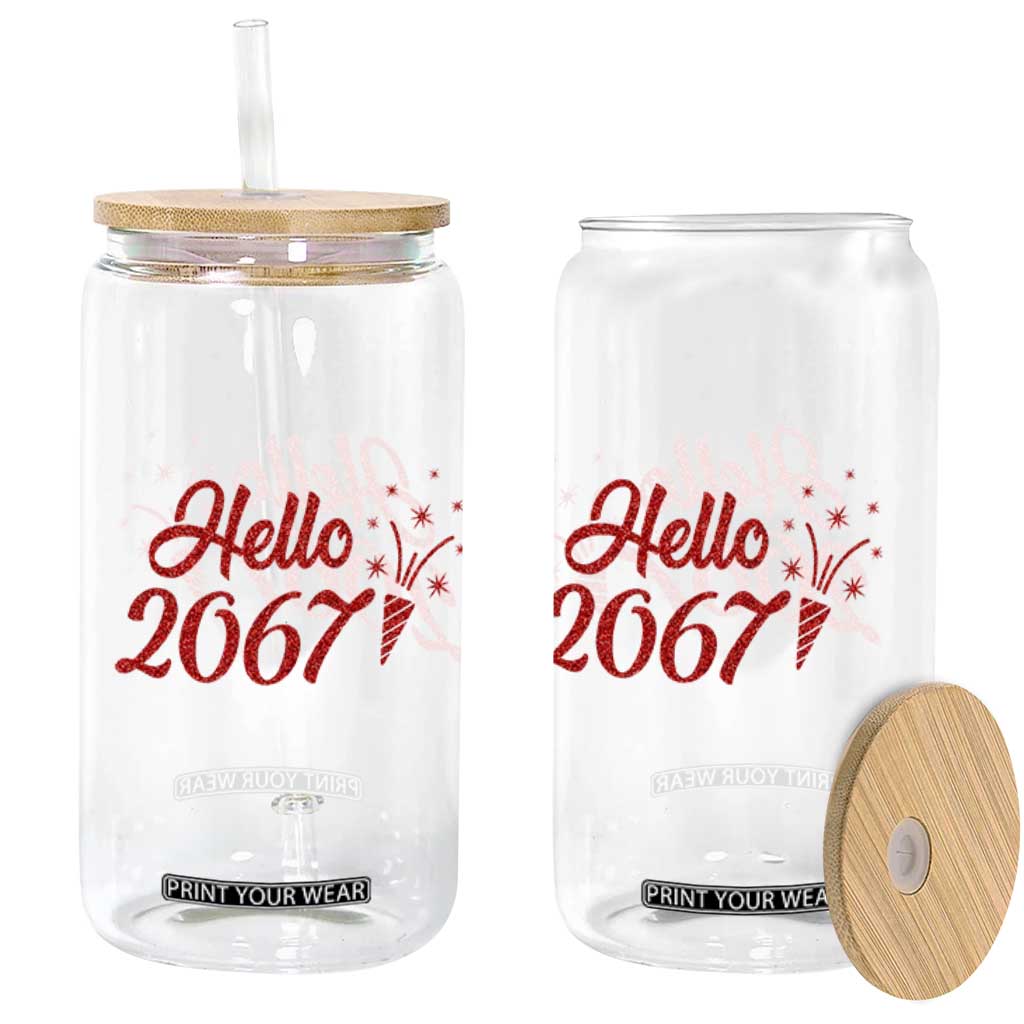 67 Six Seven Meme Glass Can New Year 2026 TS14 Print Your Wear