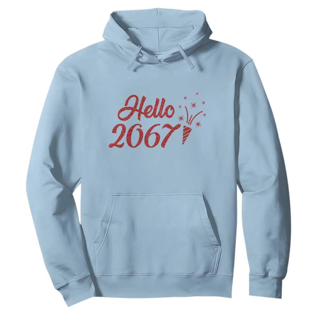 67 Six Seven Meme Hoodie New Year 2026 TS14 Light Blue Print Your Wear