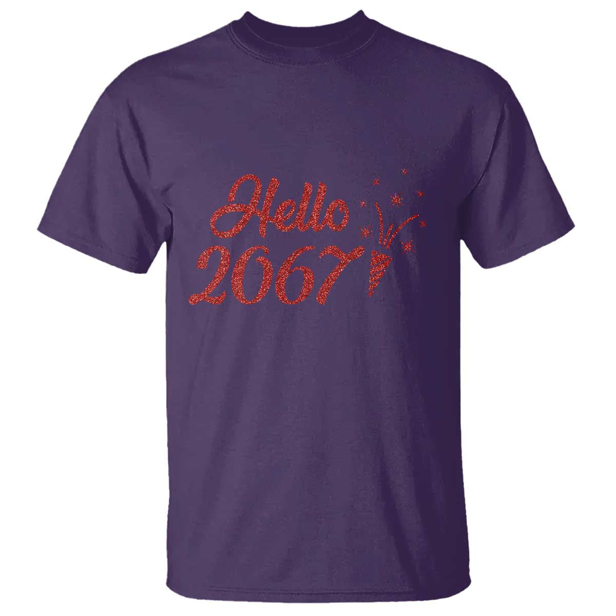 67 Six Seven Meme T Shirt New Year 2026 TS14 Purple Print Your Wear