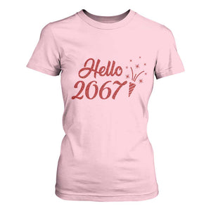 67 Six Seven Meme T Shirt For Women New Year 2026 TS14 Light Pink Print Your Wear