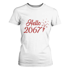 67 Six Seven Meme T Shirt For Women New Year 2026 TS14 White Print Your Wear