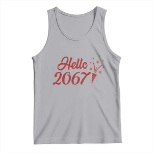 67 Six Seven Meme Tank Top New Year 2026 TS14 Athletic Heather Print Your Wear