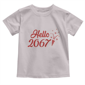 67 Six Seven Meme Toddler T Shirt New Year 2026 TS14 Ice Gray Print Your Wear