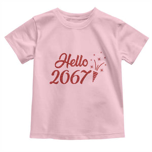 67 Six Seven Meme Toddler T Shirt New Year 2026 TS14 Light Pink Print Your Wear