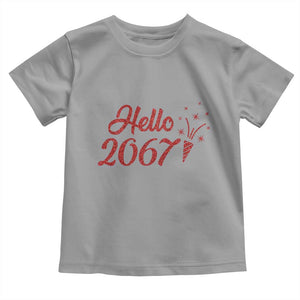67 Six Seven Meme Toddler T Shirt New Year 2026 TS14 Sport Gray Print Your Wear