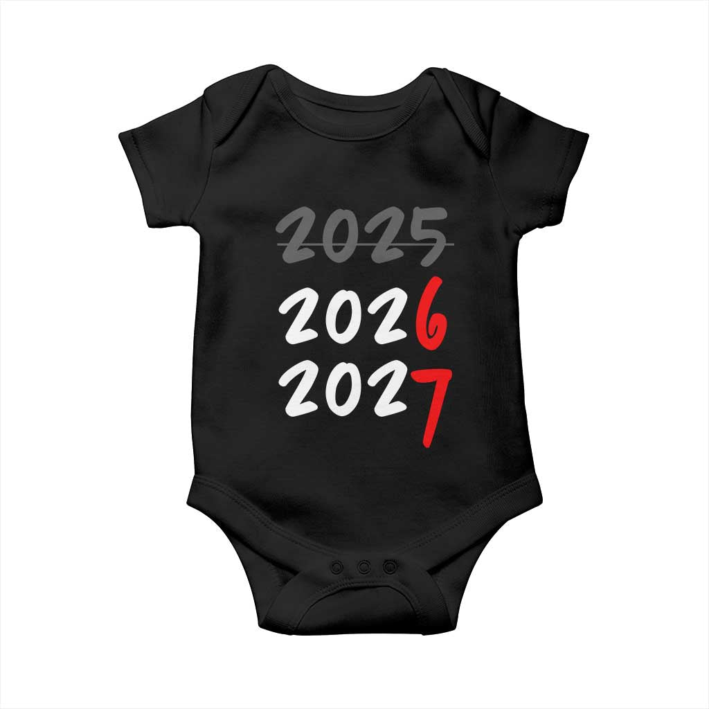 67 Six Seven Meme Baby Onesie New Year 2026 Gen Alpha Slang TS14 Black Print Your Wear