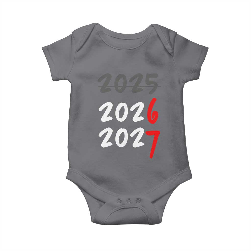67 Six Seven Meme Baby Onesie New Year 2026 Gen Alpha Slang TS14 Charcoal Print Your Wear