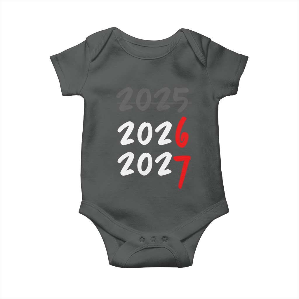 67 Six Seven Meme Baby Onesie New Year 2026 Gen Alpha Slang TS14 Dark Heather Print Your Wear