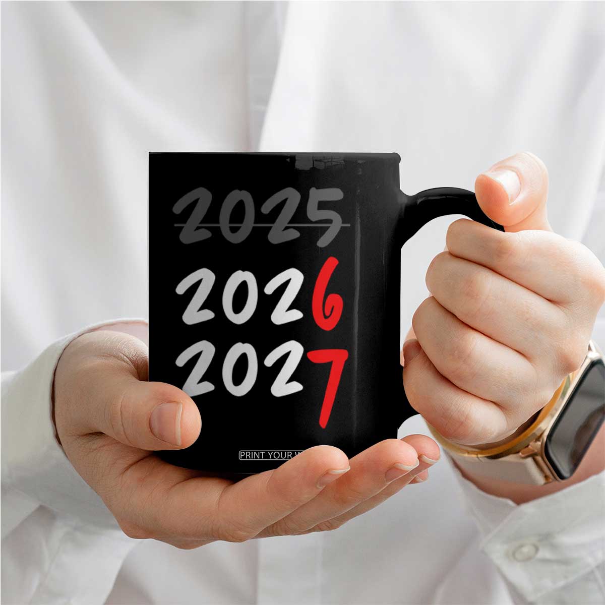 67 Six Seven Meme Coffee Mug New Year 2026 Gen Alpha Slang TS14 Print Your Wear