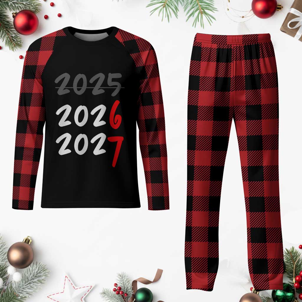 67 Six Seven Meme Plaid Pajama Set New Year 2026 Gen Alpha Slang TS14 Buffalo Plaid Print Your Wear