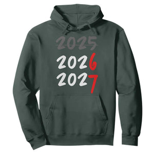 67 Six Seven Meme Hoodie New Year 2026 Gen Alpha Slang TS14 Dark Forest Green Print Your Wear